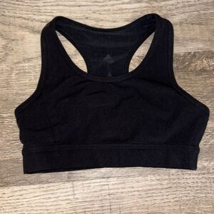 All in Motion black sports bra size medium 7/8